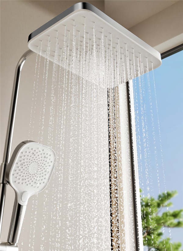 焦点娱乐官方：1249元 小米米家首款恒温淋浴花洒S1发布：LED数显